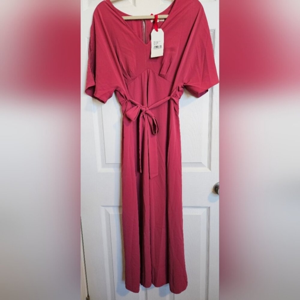 NWT The Bay Standards and Practices V Neck Kimono Maxi Size M - Picture 1 of 5